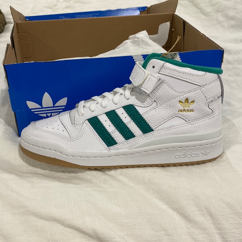 Adidas Forum Mid J tennis shoes